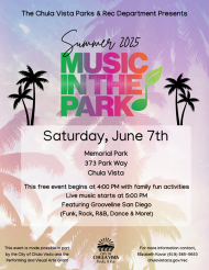 music in the park cv