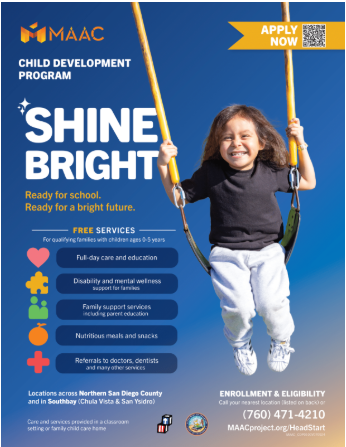 MAAC Shine Bright English flyer