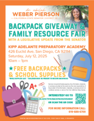 Backpack Giveaway