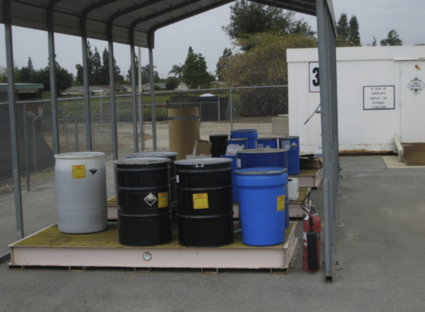 Elevated and Covered Storage