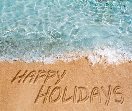 Happy Holidays Beach