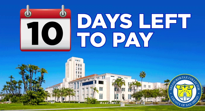10 days left to pay