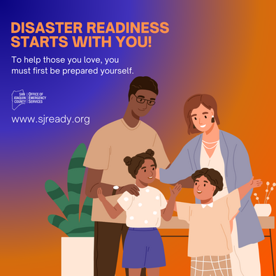 Disaster readiness starts with you!
