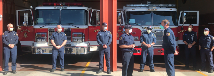 SRFD Badge Pinning