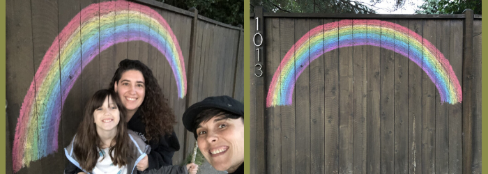Chalk Art Rainbow