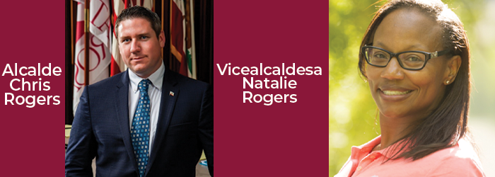 Mayor Chris Rogers Vice Mayor Natalie Rogers SPAN