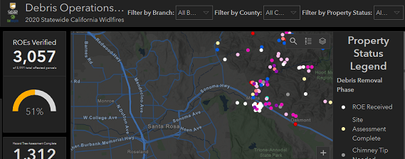 Debris Operations Dashboard