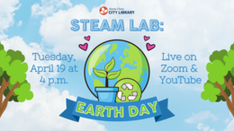 STEAM Lab Earth Day event