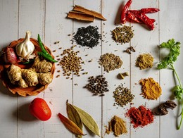 Indian cooking spices