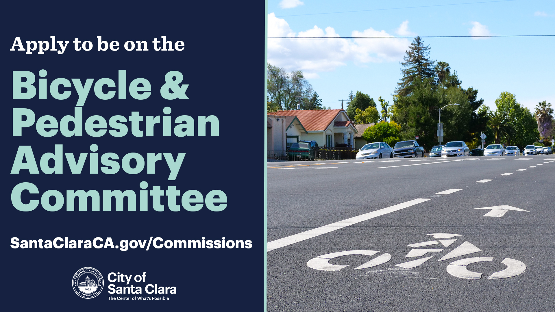 Apply to be on the Bicycle and Pedestrian Advisory Committee!
