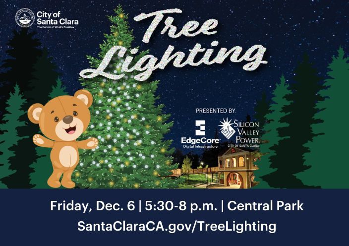 2024 Tree Lighting with Teddy and the Tree