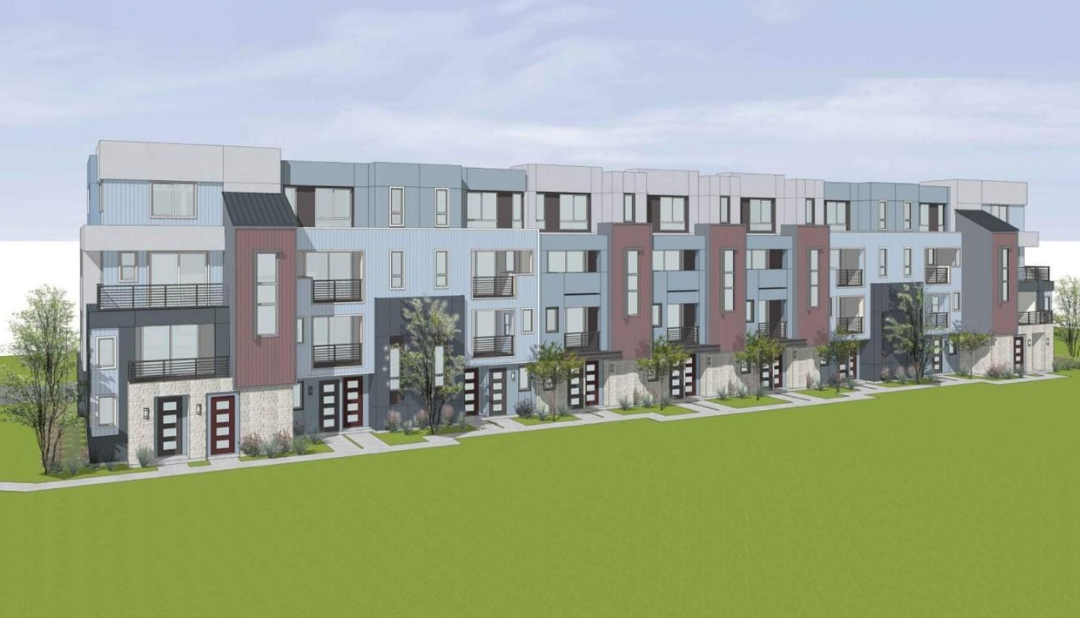 Image of the proposed development at Coleman Village, Santa Clara