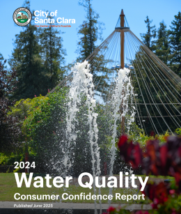 Cover of the 2024 Water Quality Report