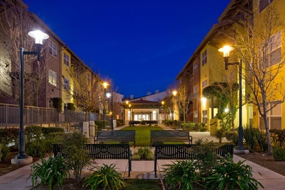 Riverwood Grove Apartments at Night
