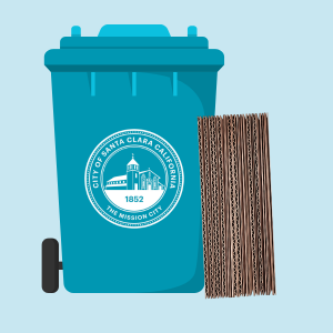 Extra Cardboard Curbside Collection Reminder 