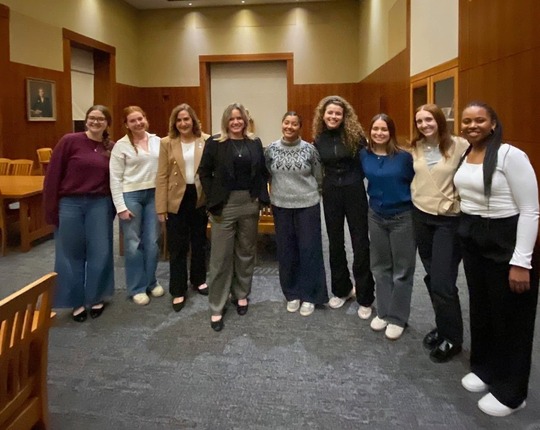 Members of the SCU program IGNITE with Elected Leaders