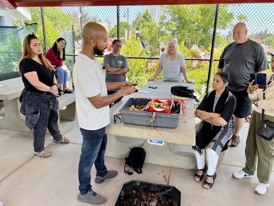 People at a previous workshop