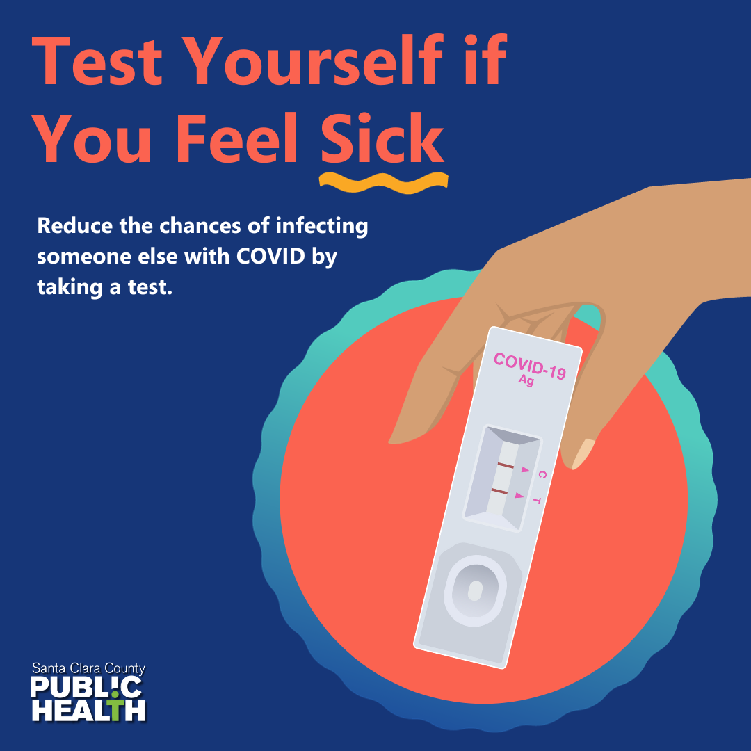 Test yourself if you feel sick