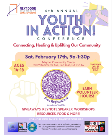 Youth in Action Conference Flyer