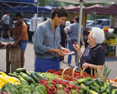farmers market