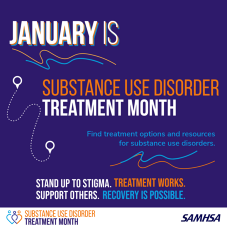 SUD Treatment Month