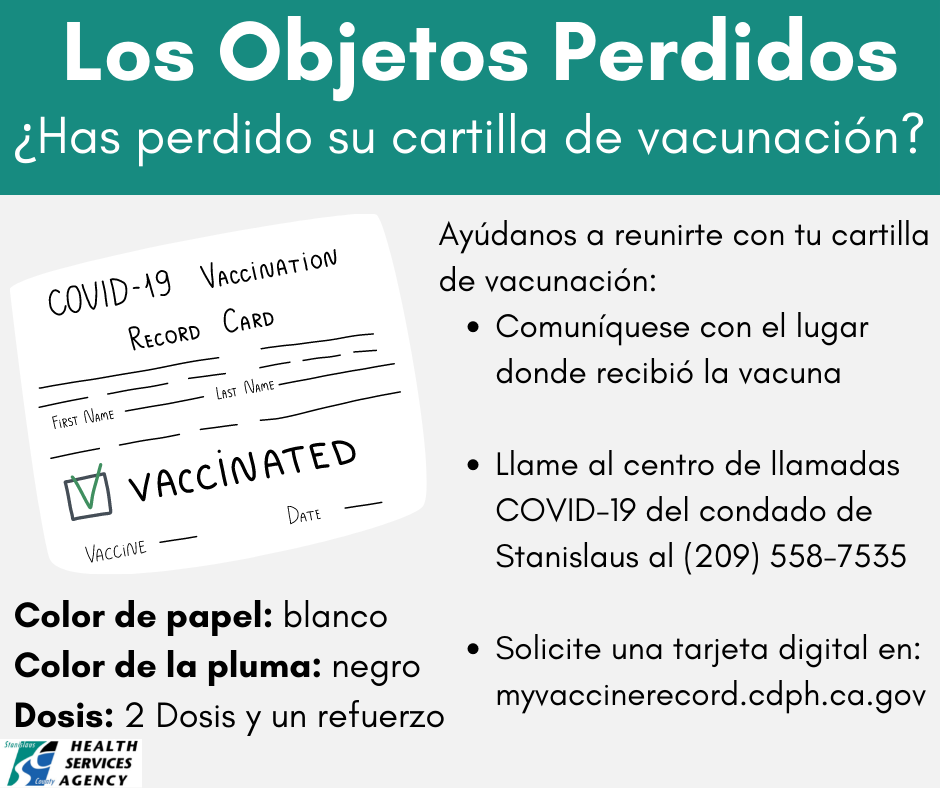 Lost Vaccination Card SPN