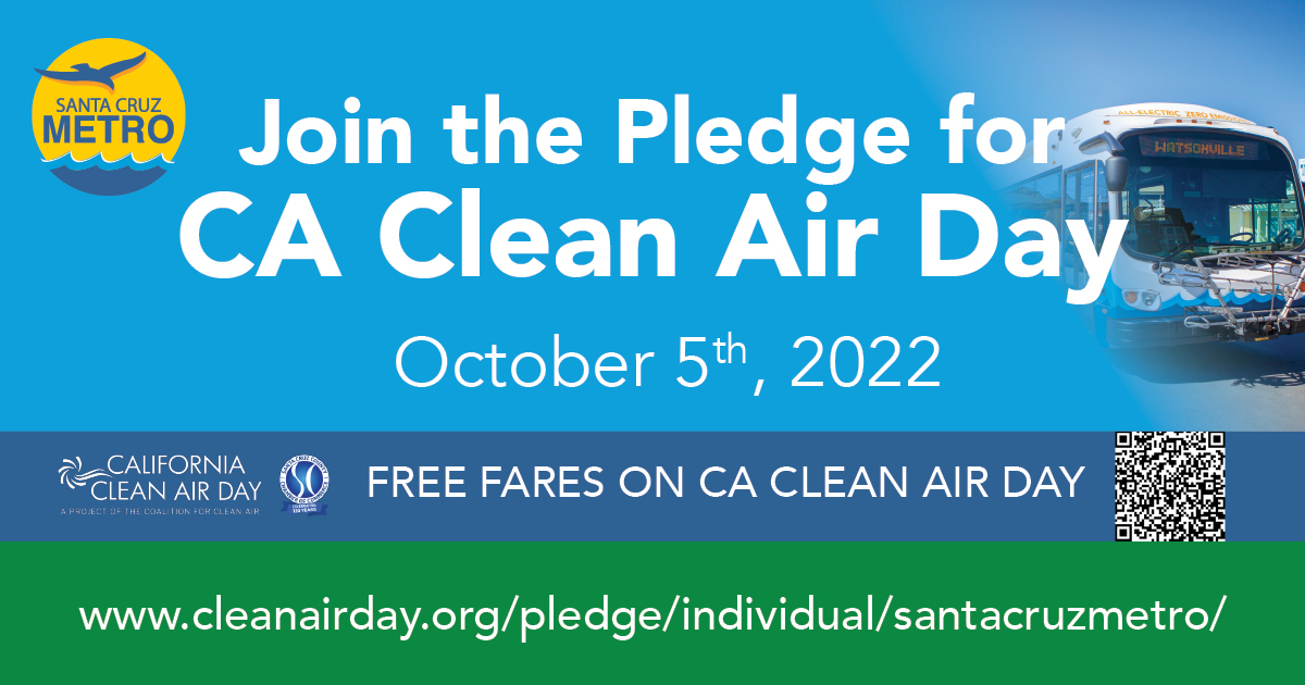 CA Clean Air Day Banner