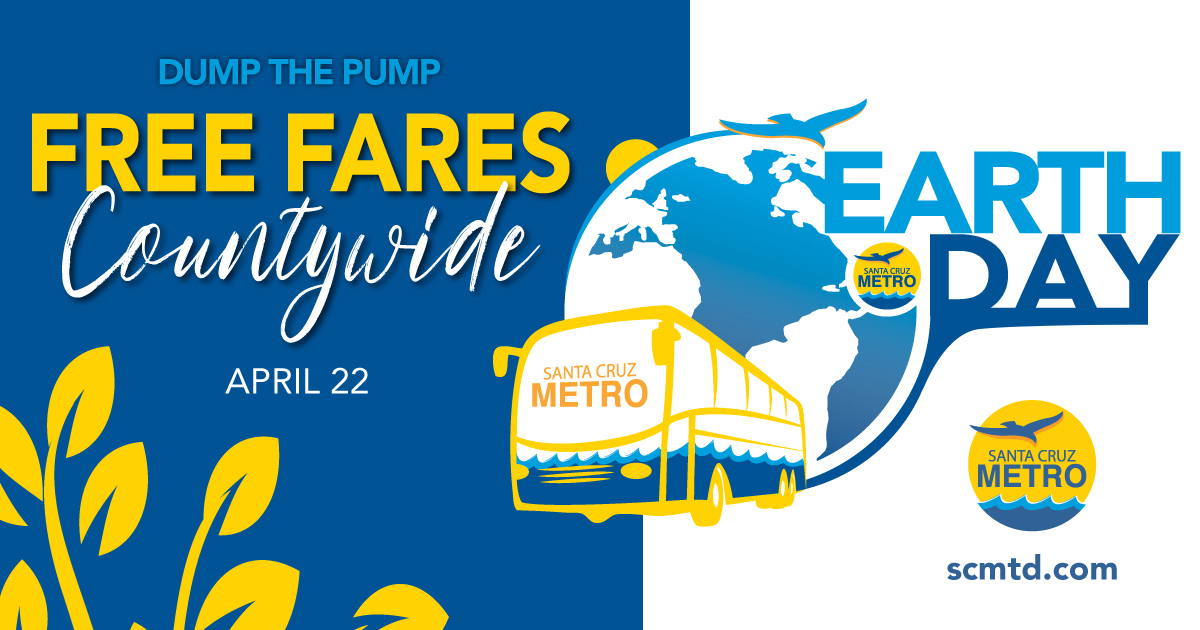 METRO Offers Free Fares for Earth Day, April 22nd