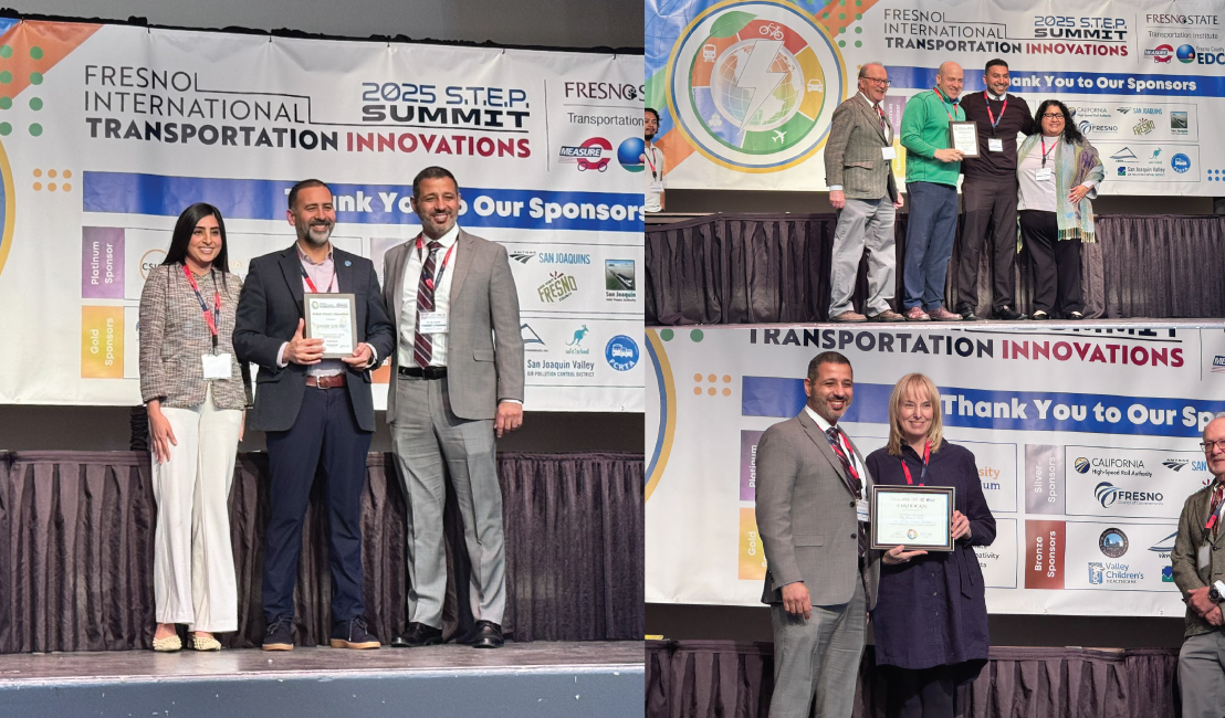 Summit Awards recipients on stage