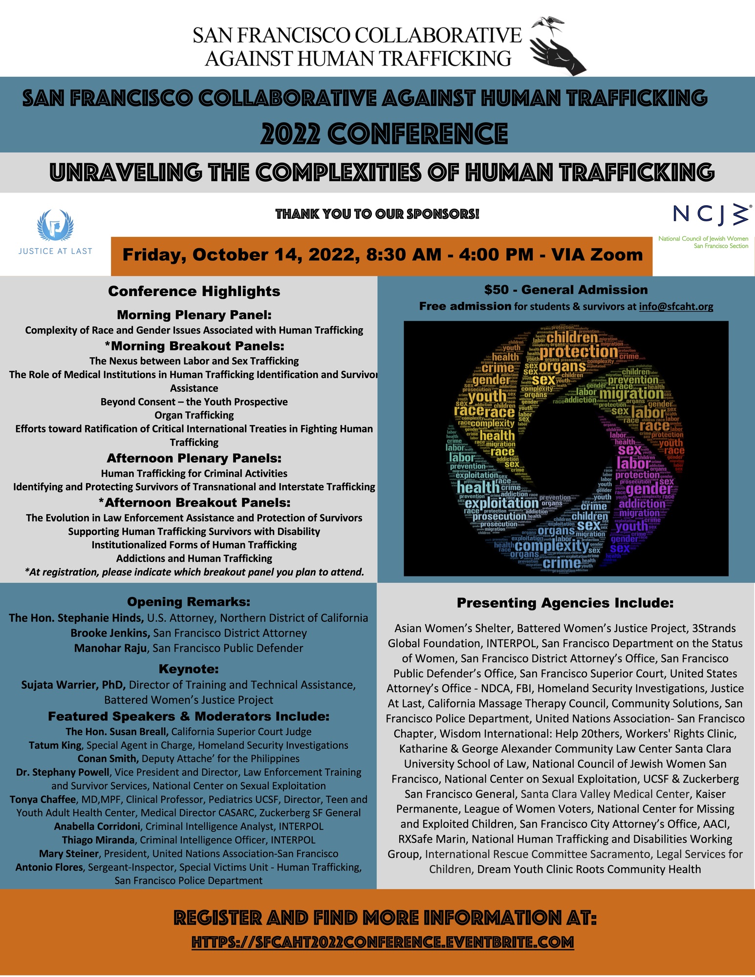 SFCAHT CONFERENCE FLYER