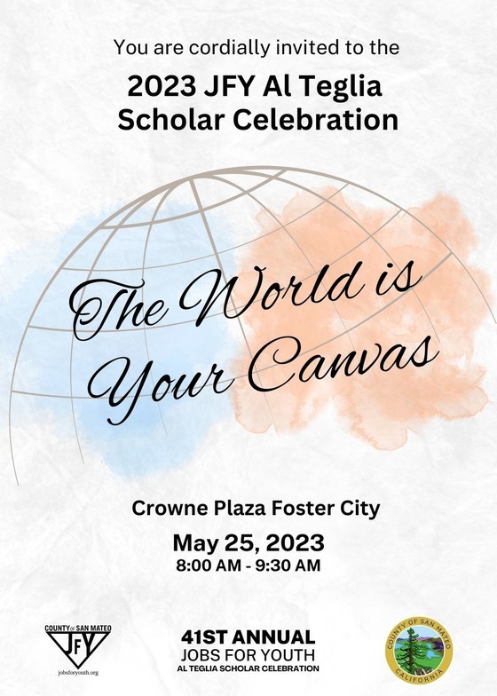 JFY Scholar Celebration Invitation