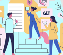 Door to door graphic