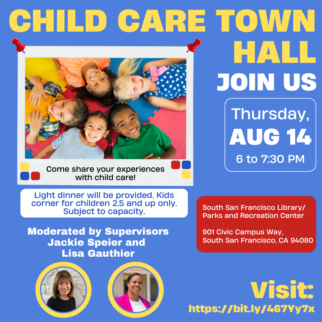 Childcare Townhall Flier