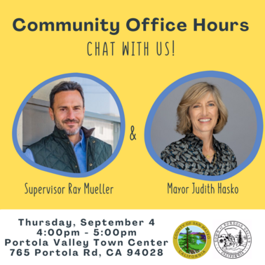 Portola Valley Office Hours