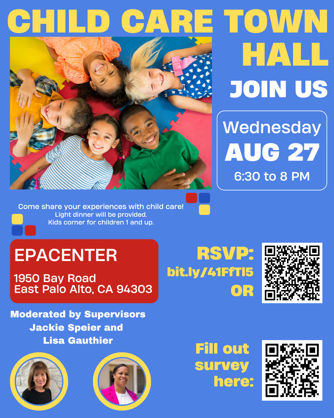 Flyer for Aug. 27 Town Hall