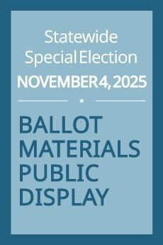 special election 11.4.25