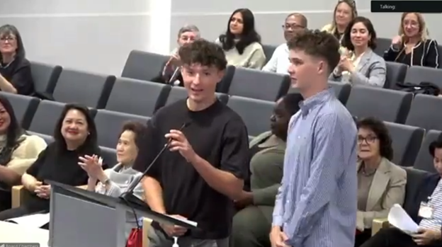 Philip Grele and Drew Diaz