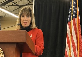 Jackie speaking at HT training