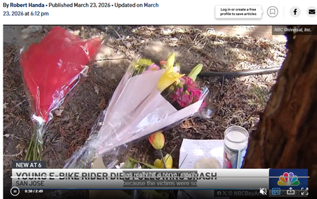 San Jose fatal e-bike