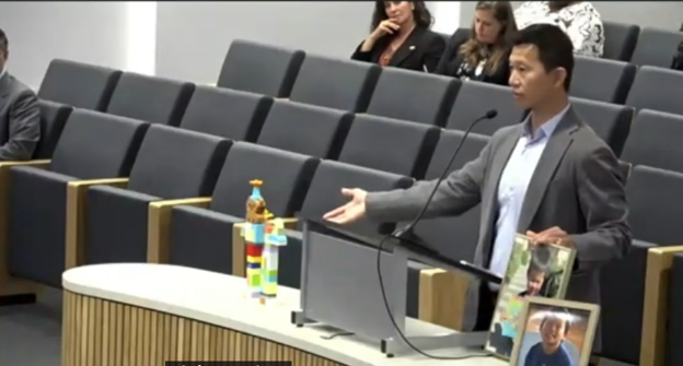 Ming Fang testifies about his son Ayden