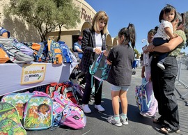 Samaritan backpacks