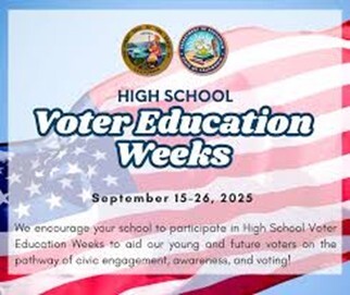 High School Voter Education Week