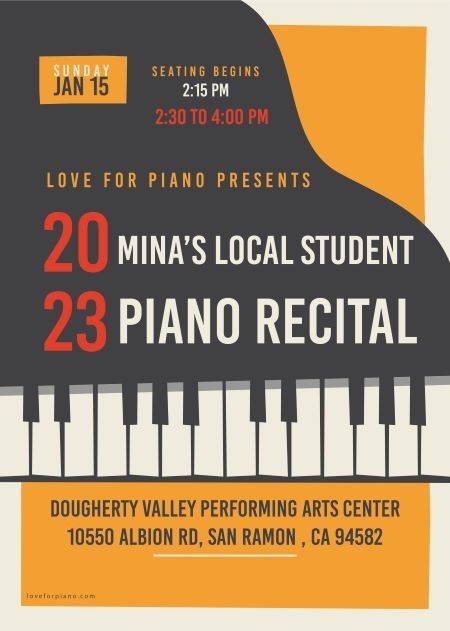 Love for Piano 2023 Recital