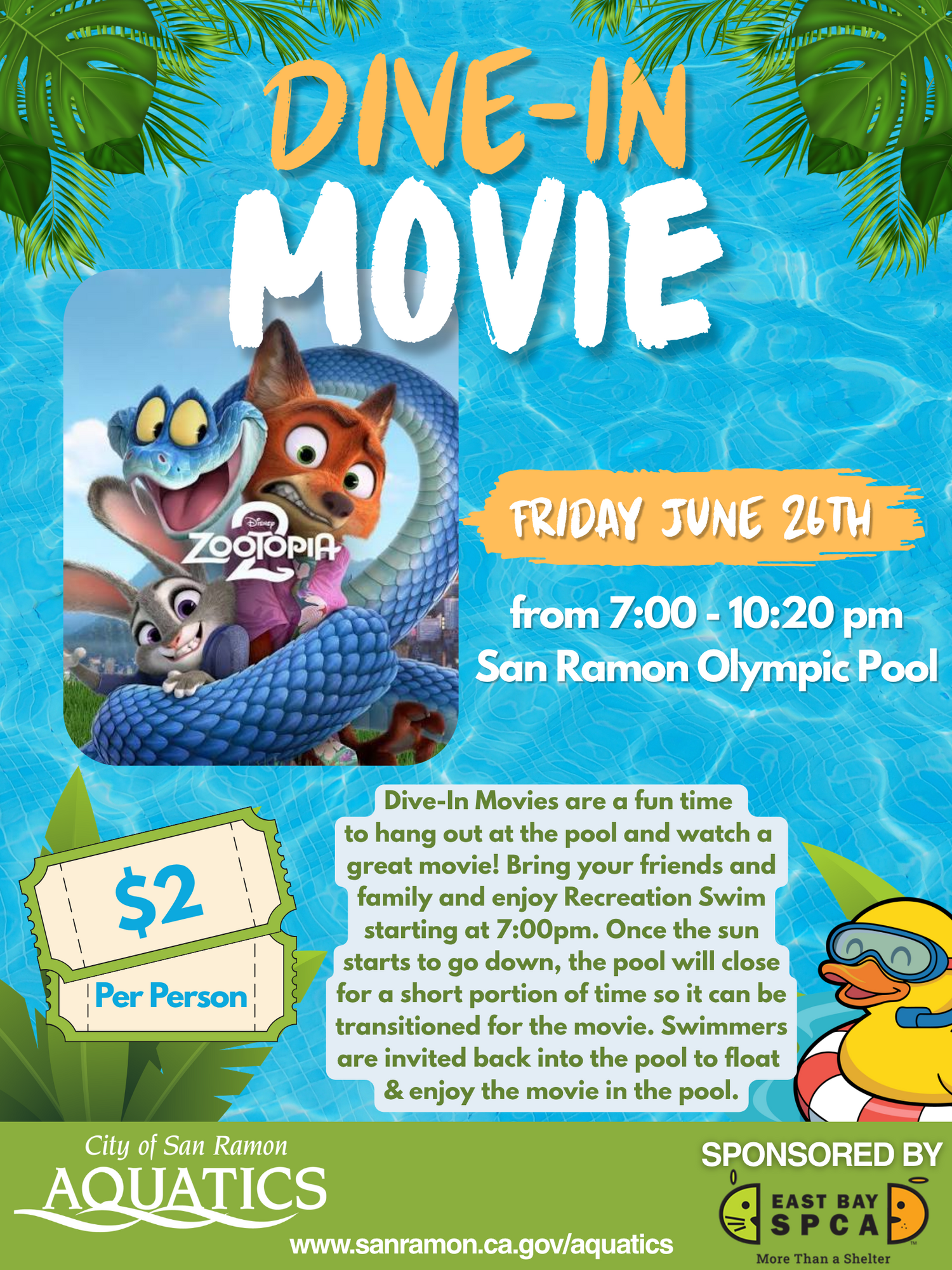 Dive-in Movie June 2026