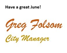 Greg Folsom, City Manager