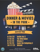 Dinner and movie series