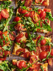 Fresh Tomato Slab Pie