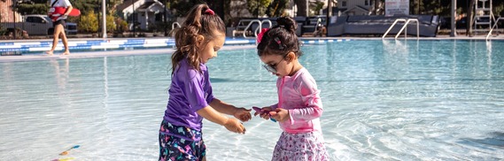 Toddlers at Rec Swim