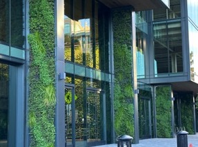 public art growth plants