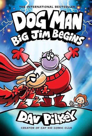 Book cover of Dog Man Big Jim Begins